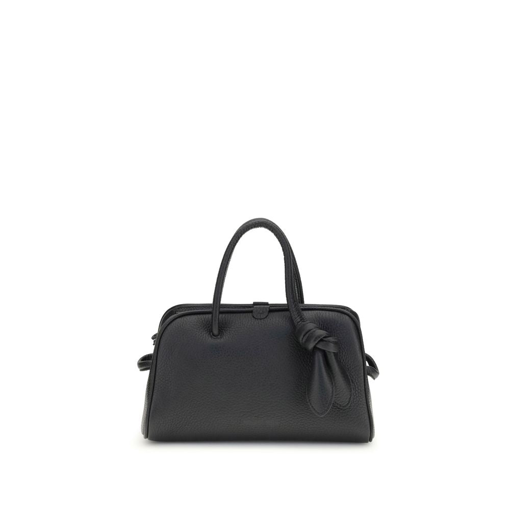 Jacquemus Sac à main en cuir de veau noir Bos Taurus