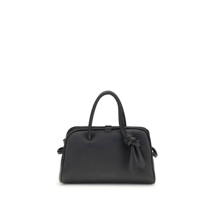 Jacquemus Sac à main en cuir de veau noir Bos Taurus