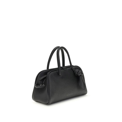 Jacquemus Sac à main en cuir de veau noir Bos Taurus