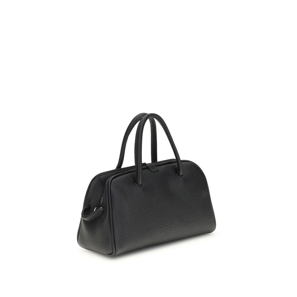 Jacquemus Sac à main en cuir de veau noir Bos Taurus