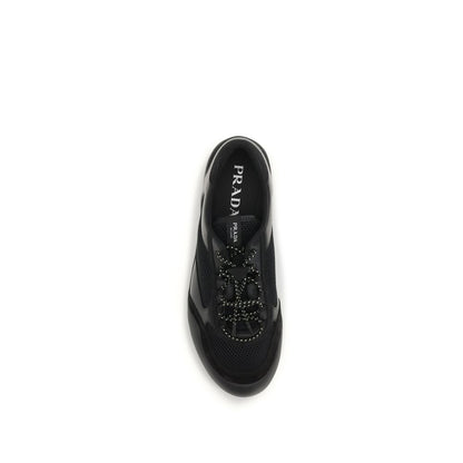 Zapatillas Deportivas Prada Speedrock De Poliéster Negro