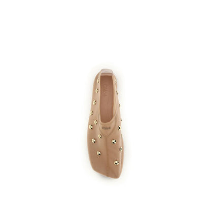 Balletinas Chloé Multicolor Con Acabado En Poliamida