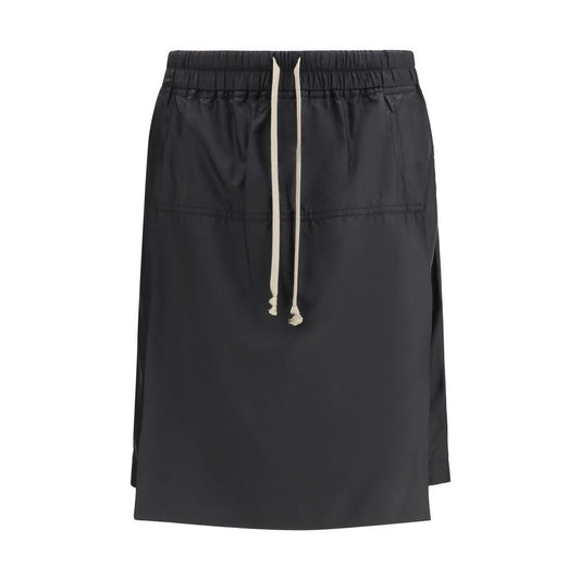 Pantalones cortos bermuda Moncler x Rick Owens de poliéster negro