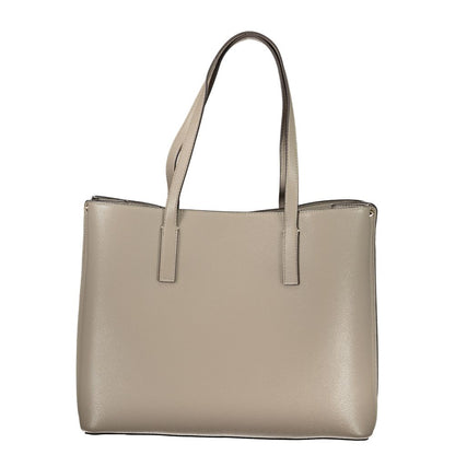 Sac à main gris en polyuréthane Guess pour femme