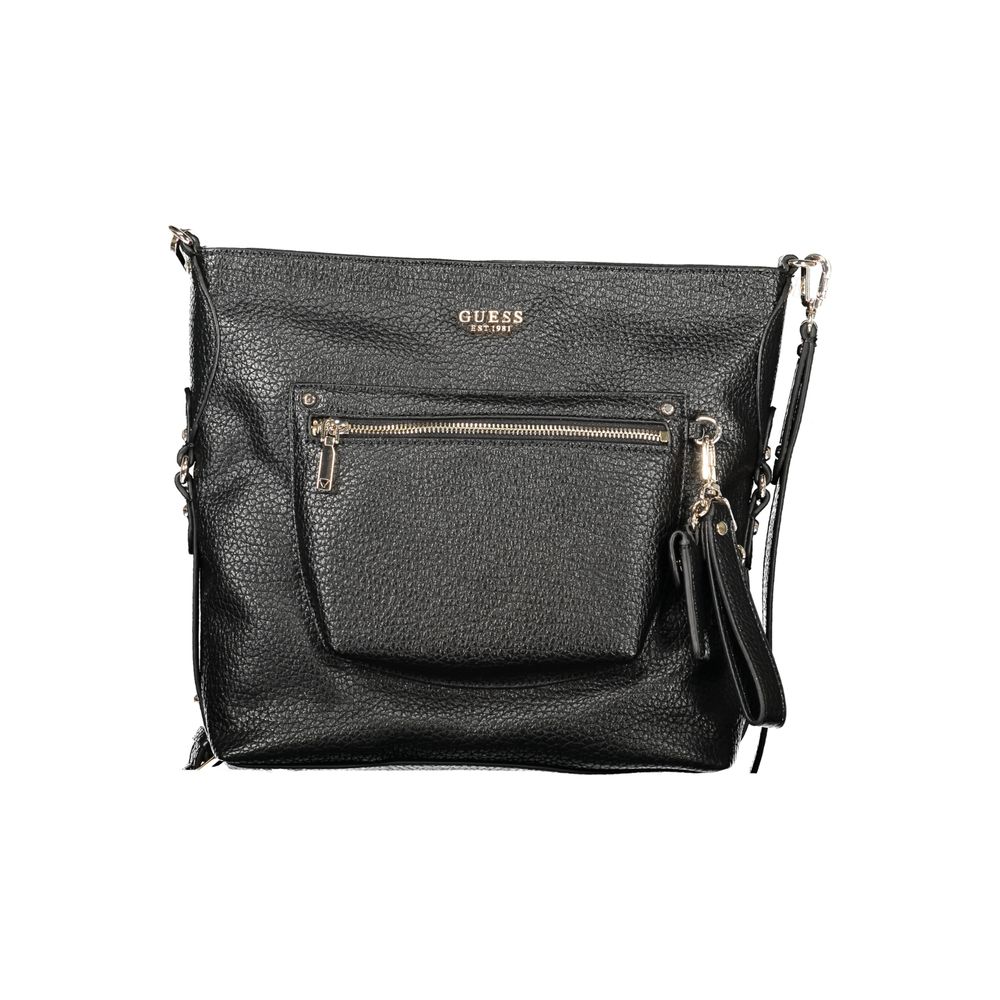 Sac à main Guess Jeans noir en polyuréthane pour femme