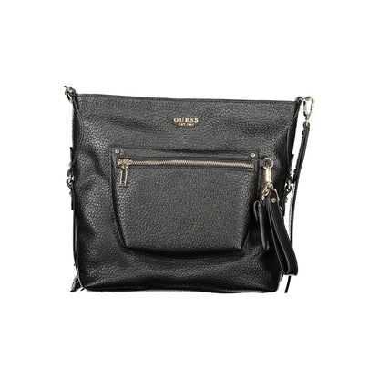 Sac à main Guess Jeans noir en polyuréthane pour femme