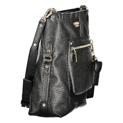 Sac à main Guess Jeans noir en polyuréthane pour femme