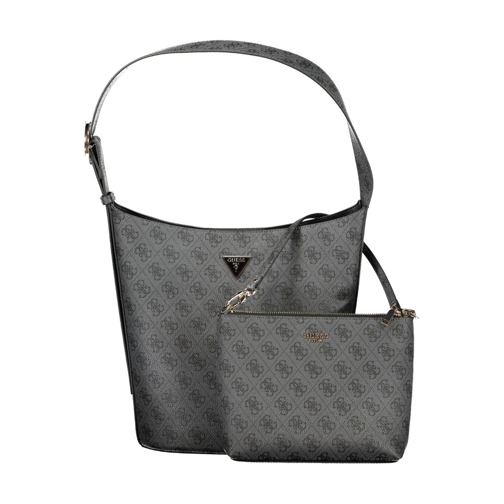 Guess Jeans Black Polyurethane Women's Handbag