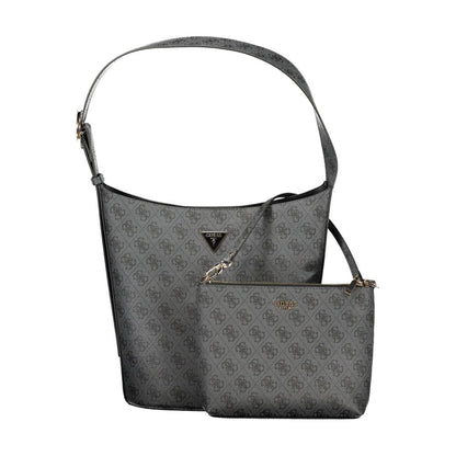 Guess Jeans Black Polyurethane Women's Handbag