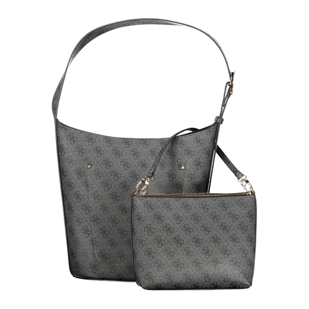 Guess Jeans Black Polyurethane Women's Handbag