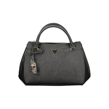 Sac à main Guess Jeans noir en polyuréthane pour femme