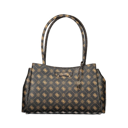 Guess Jeans Marrone Sac à main en polyuréthane pour femme