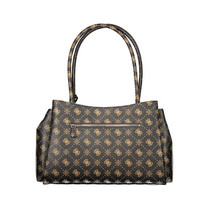 Guess Jeans Marrone Sac à main en polyuréthane pour femme
