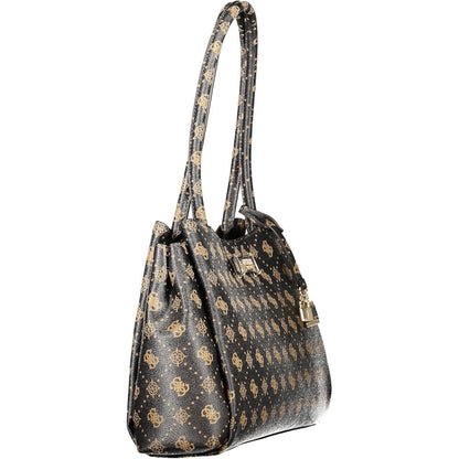 Guess Jeans Marrone Sac à main en polyuréthane pour femme