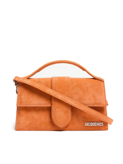 Sac à main Jacquemus Le Grand Bambino en cuir terracotta