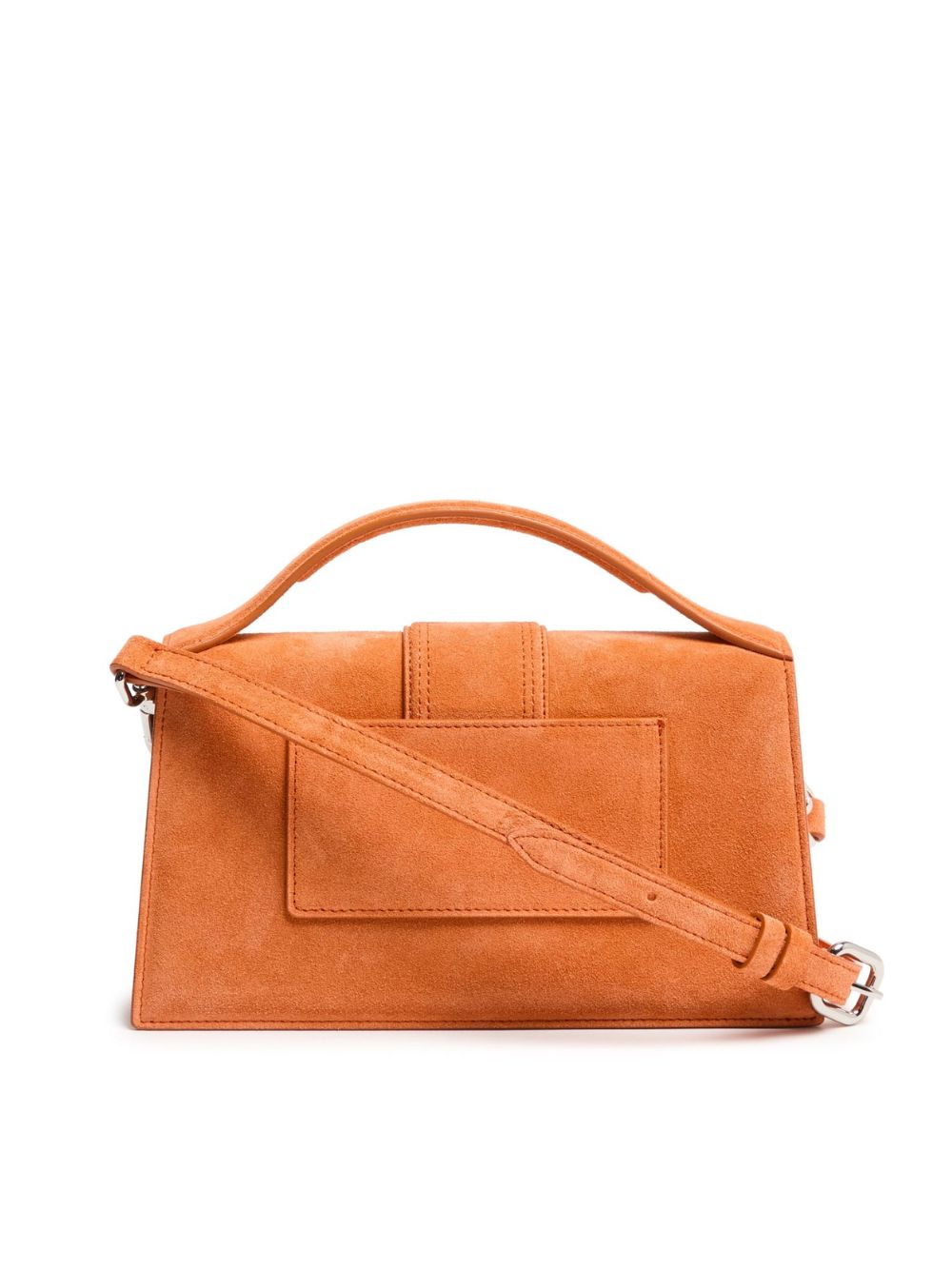 Sac à main Jacquemus Le Grand Bambino en cuir terracotta