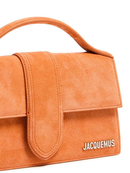 Sac à main Jacquemus Le Grand Bambino en cuir terracotta