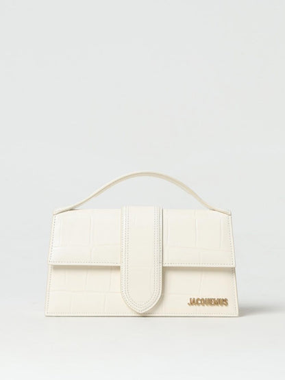 Jacquemus Bolso Bandolera Compacta Le Grand Bambino Ivory Cocco