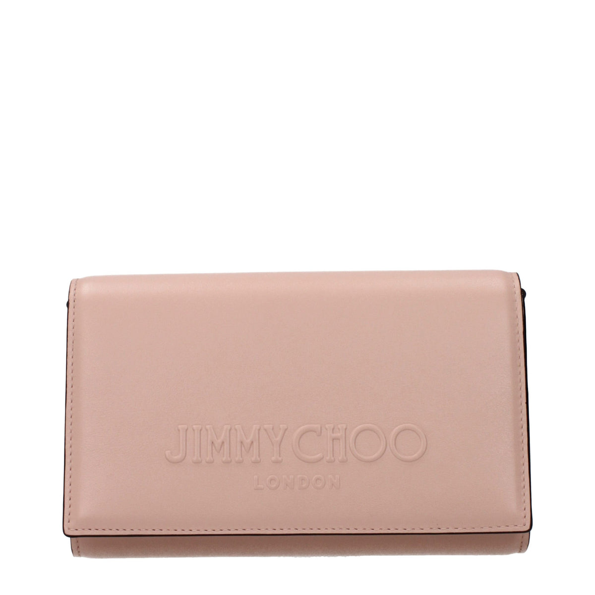 Pochette en cuir rose Jimmy Choo