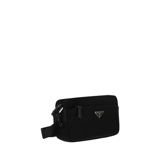 Sac à bandoulière Prada en nylon noir