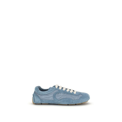 Prada Blue Ovis Aries Montecarlo Sneakers