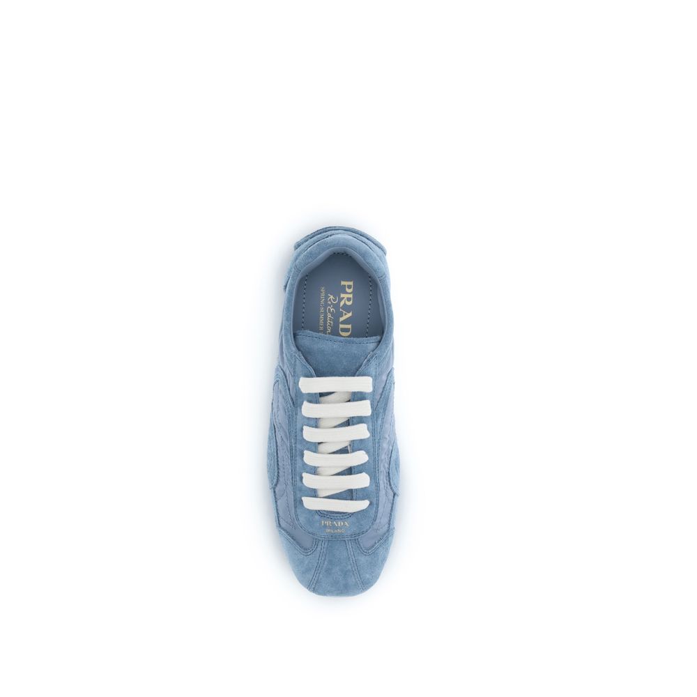 Prada Blue Ovis Aries Montecarlo Sneakers