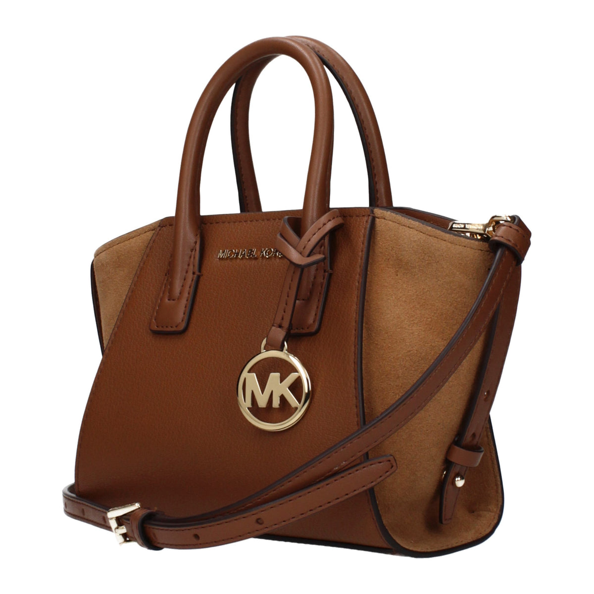 Sac à main Michael Kors en cuir marron