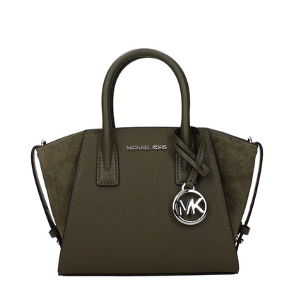 Sac à main Michael Kors en cuir vert