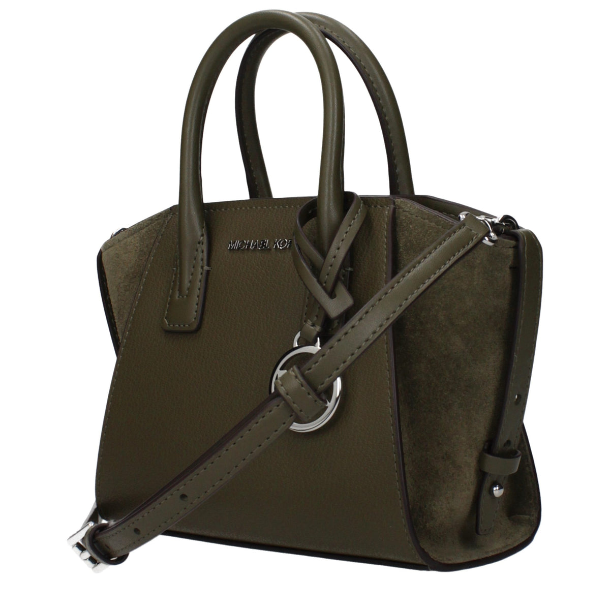 Sac à main Michael Kors en cuir vert
