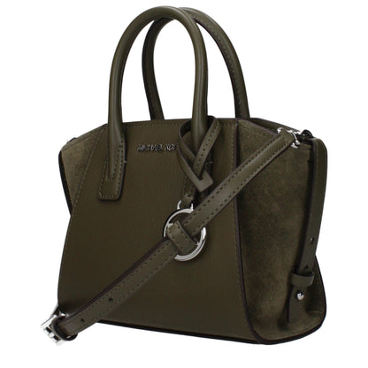 Sac à main Michael Kors en cuir vert