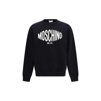 Sudadera Moschino de algodón negro
