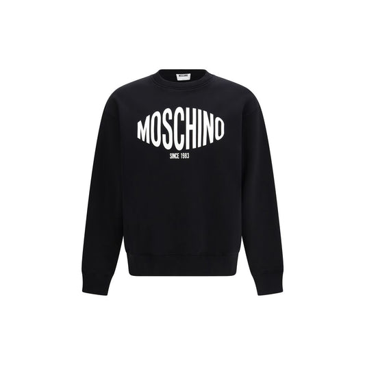 Sudadera Moschino de algodón negro