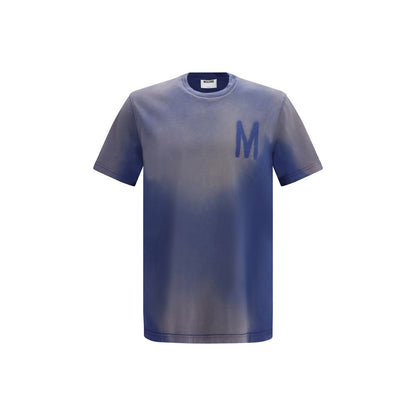 Camiseta Moschino azul de algodón