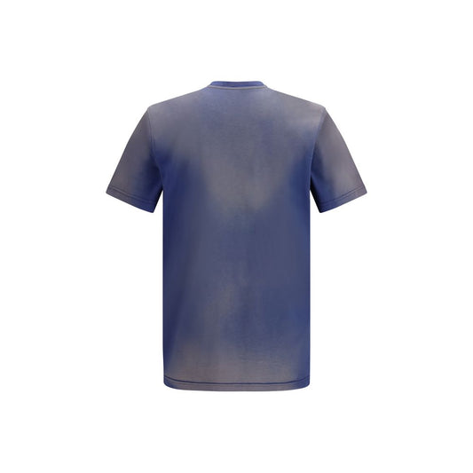 Camiseta Moschino azul de algodón