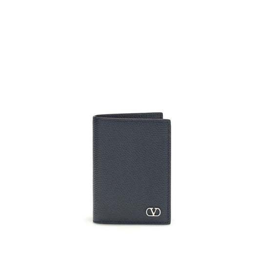Cartera Valentino Garavani de piel de becerro azul Bos Taurus