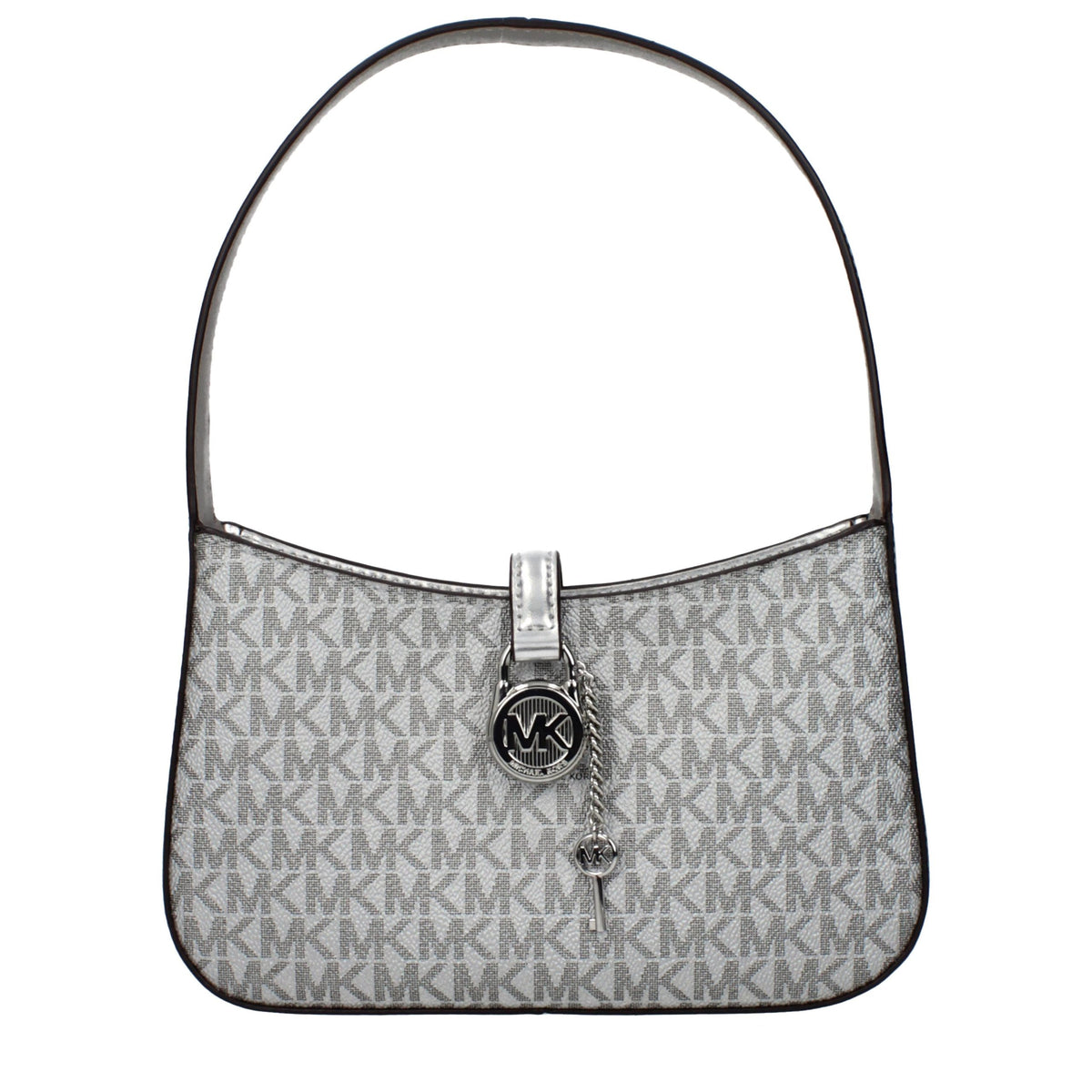 Sac à main Michael Kors en tissu gris