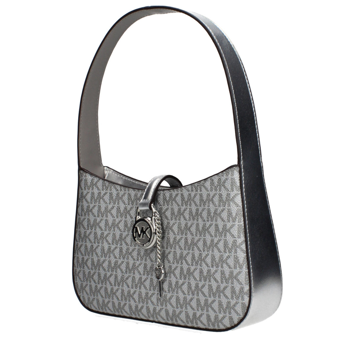 Sac à main Michael Kors en tissu gris