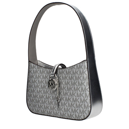 Sac à main Michael Kors en tissu gris
