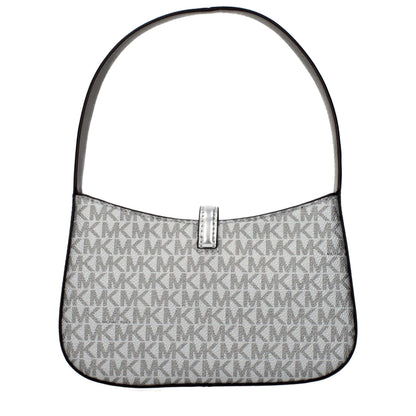 Sac à main Michael Kors en tissu gris