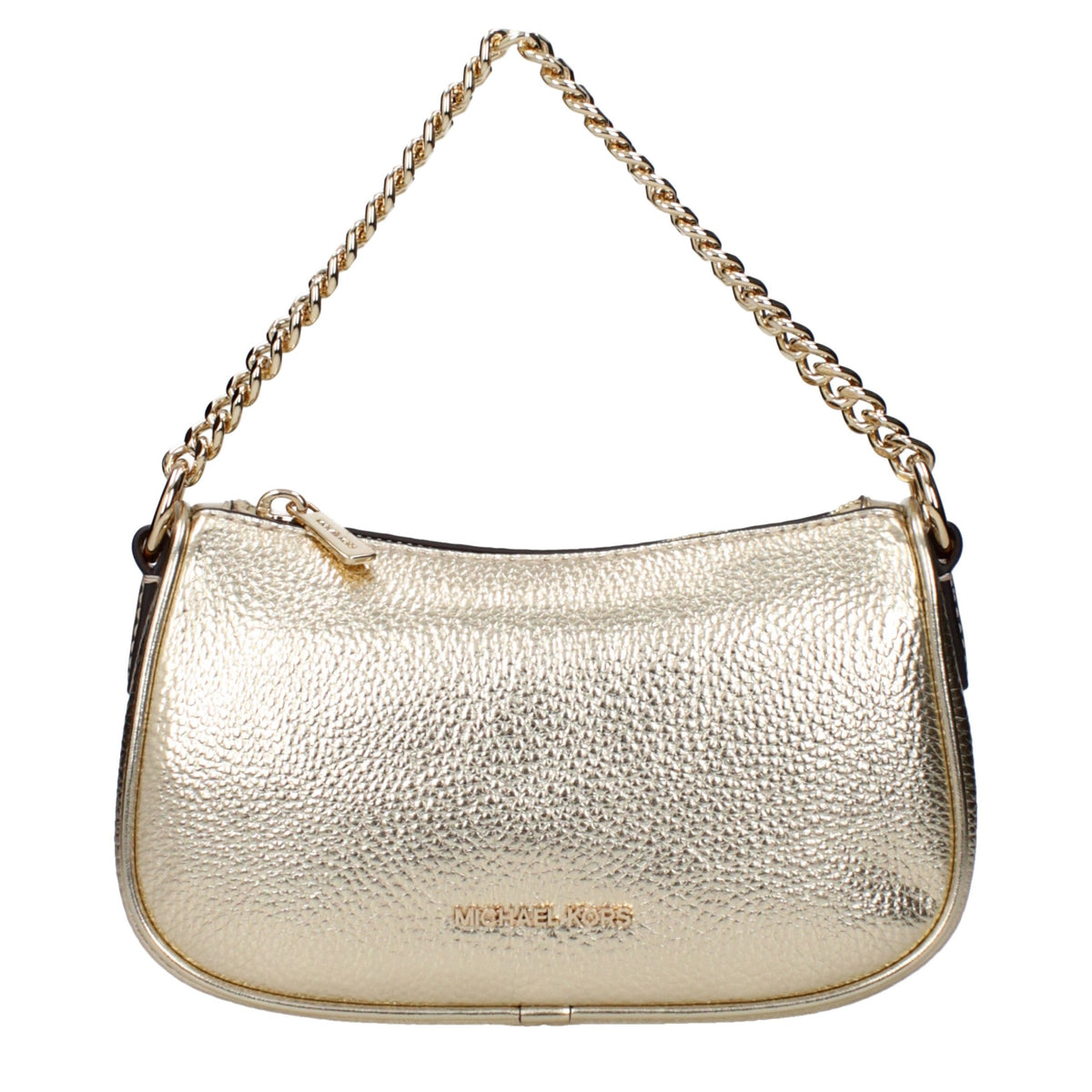 Sac à main Michael Kors en cuir doré