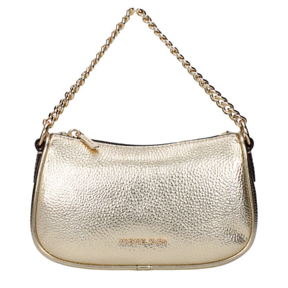 Sac à main Michael Kors en cuir doré