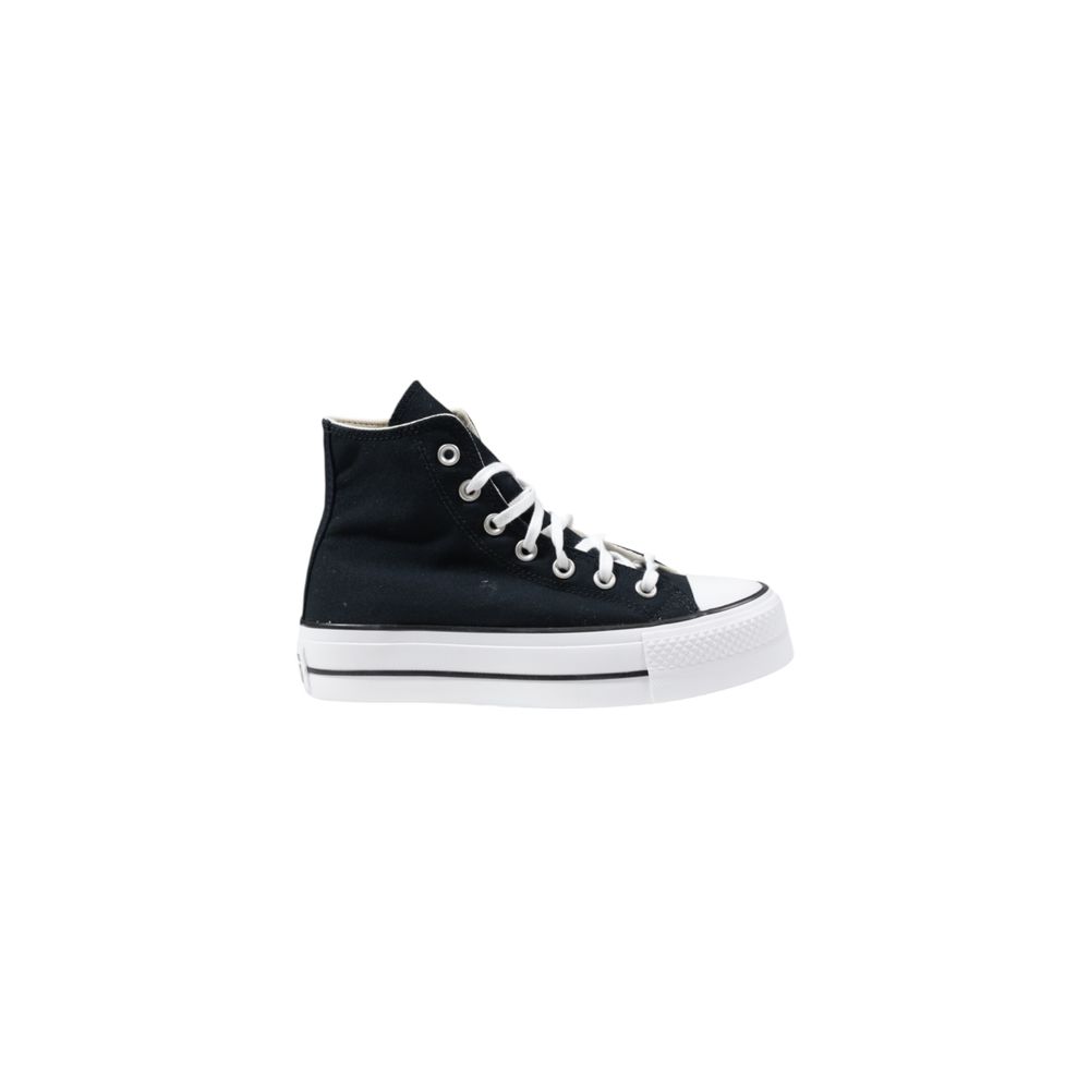 Converse Black Polyester High-Top Sneakers
