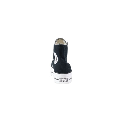 Converse Black Polyester High-Top Sneakers