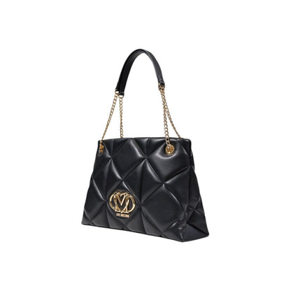 Love Moschino Black Polyurethane Handbag Jc4040pp1m Fw26
