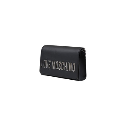 Love Moschino Black Polyethylene Contemporary Handbag