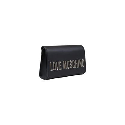 Love Moschino Black Polyethylene Contemporary Handbag