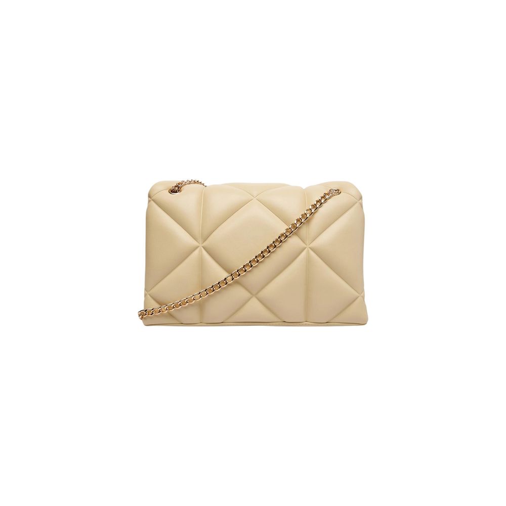 Sac à main Love Moschino en similicuir beige