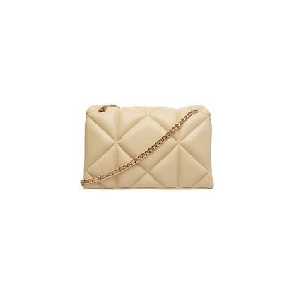 Sac à main Love Moschino en similicuir beige