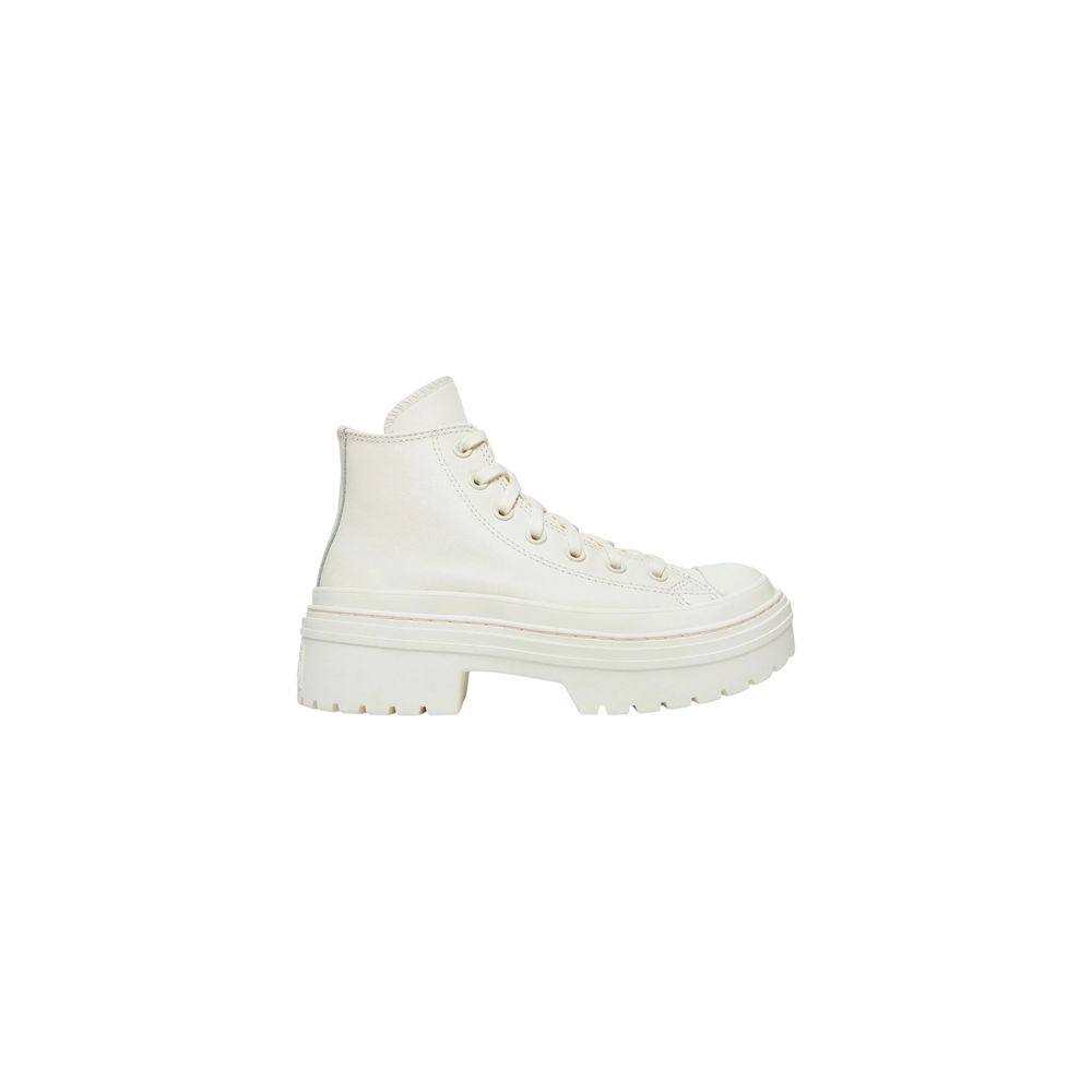 Zapatos de tacón Converse blancos de cuero reciclado