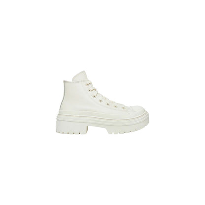 Zapatos de tacón Converse blancos de cuero reciclado